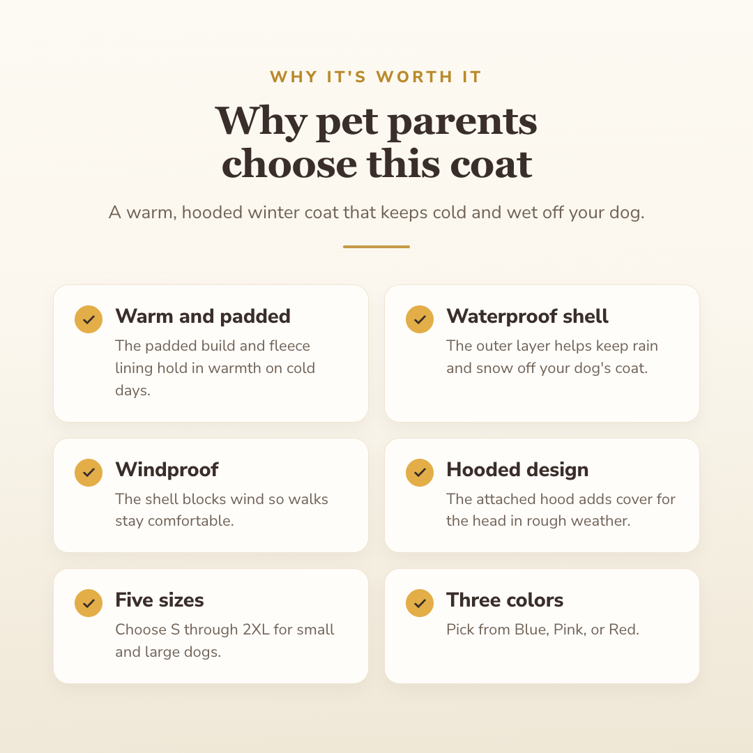 Why buyers choose this — benefits