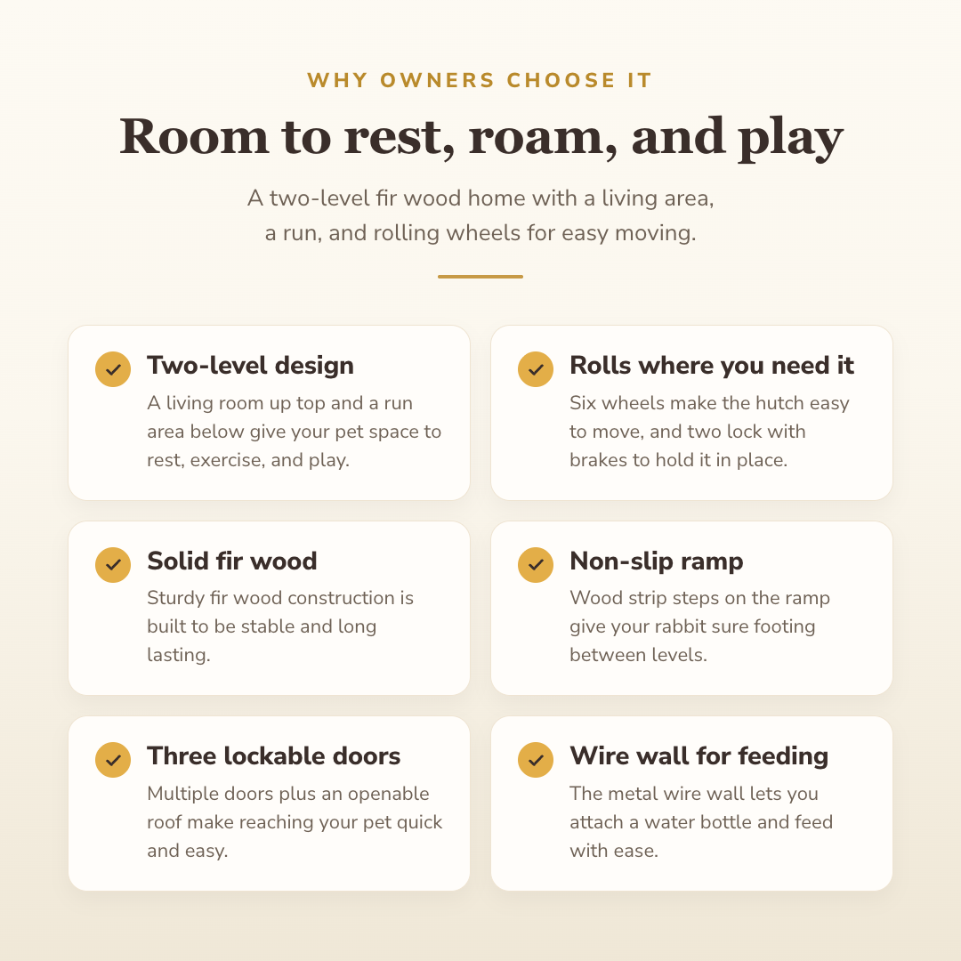 Why buyers choose this — benefits