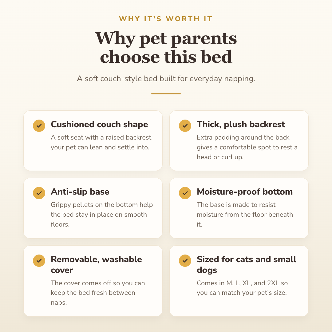 Why buyers choose this — benefits