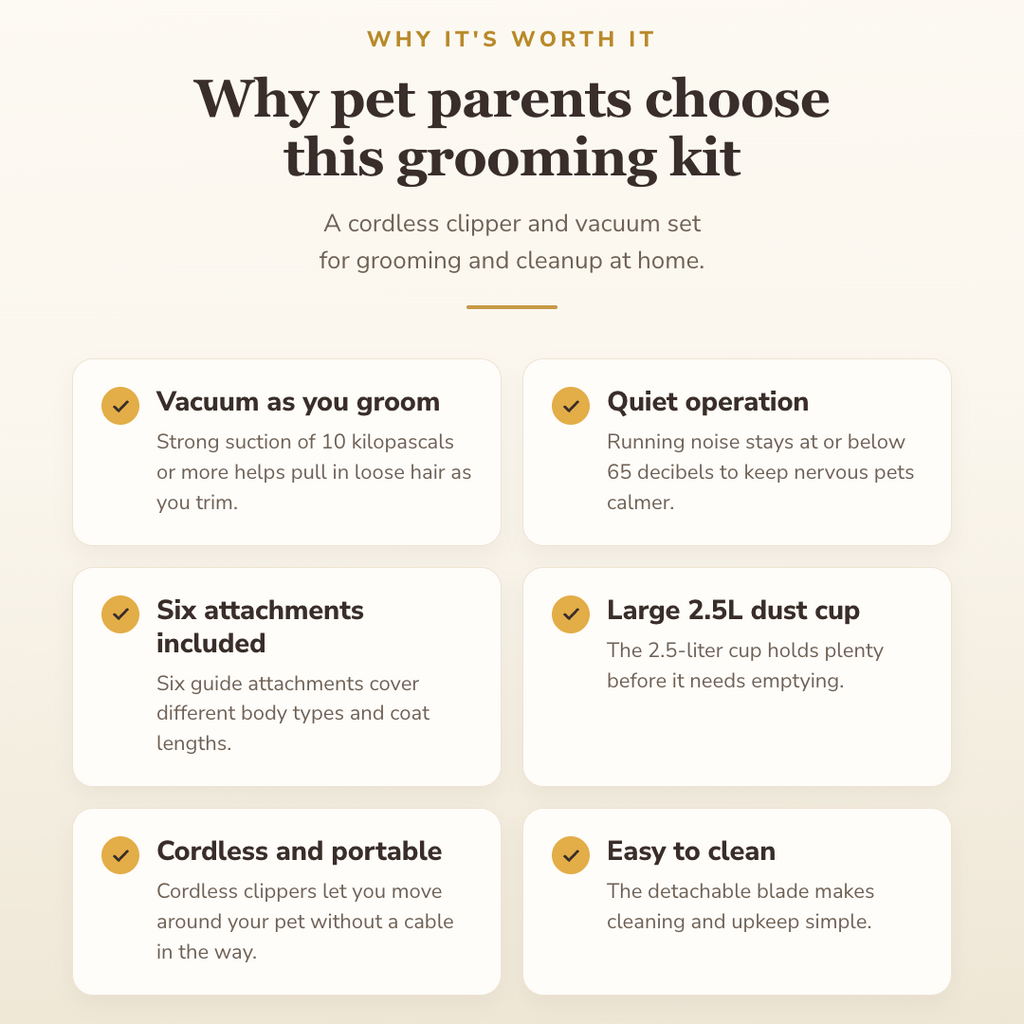 Why buyers choose this — benefits