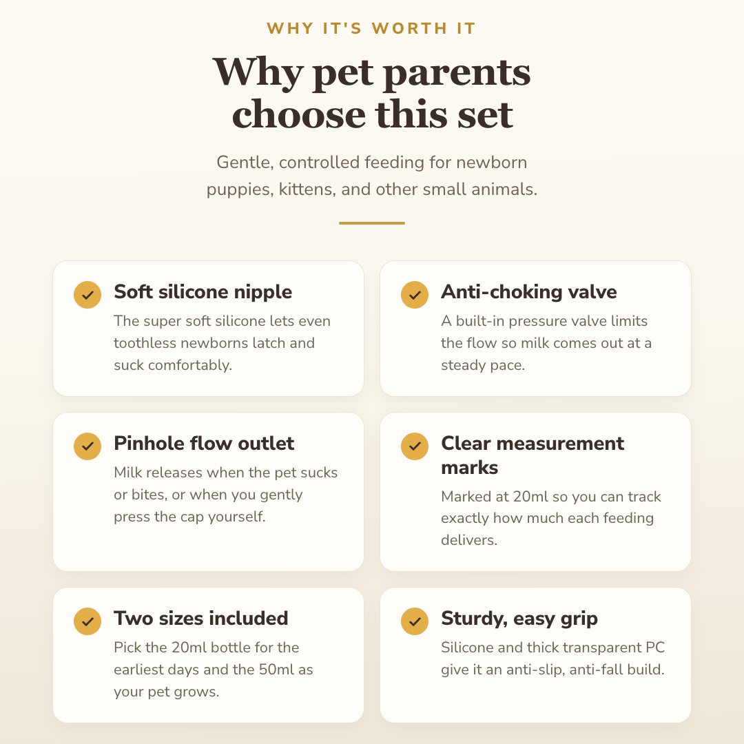 Why buyers choose this — benefits