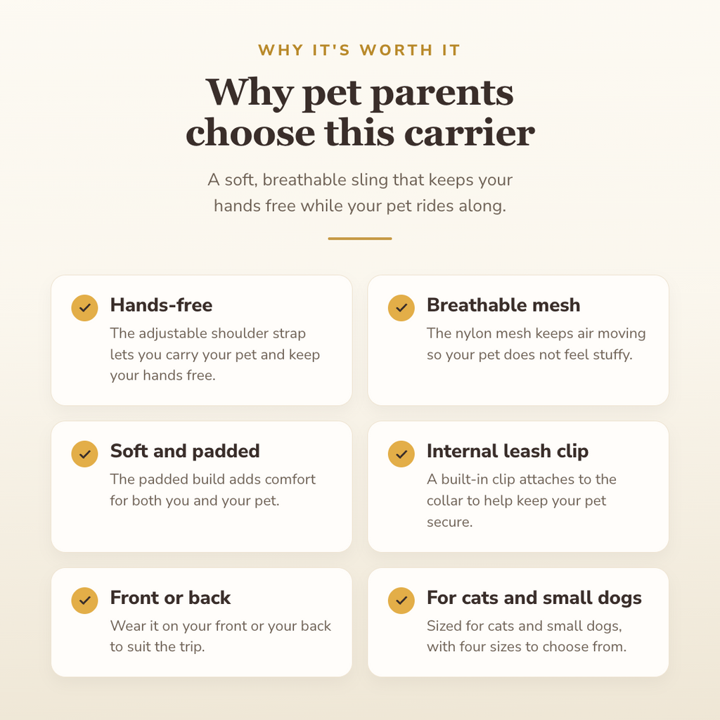 Why buyers choose this — benefits