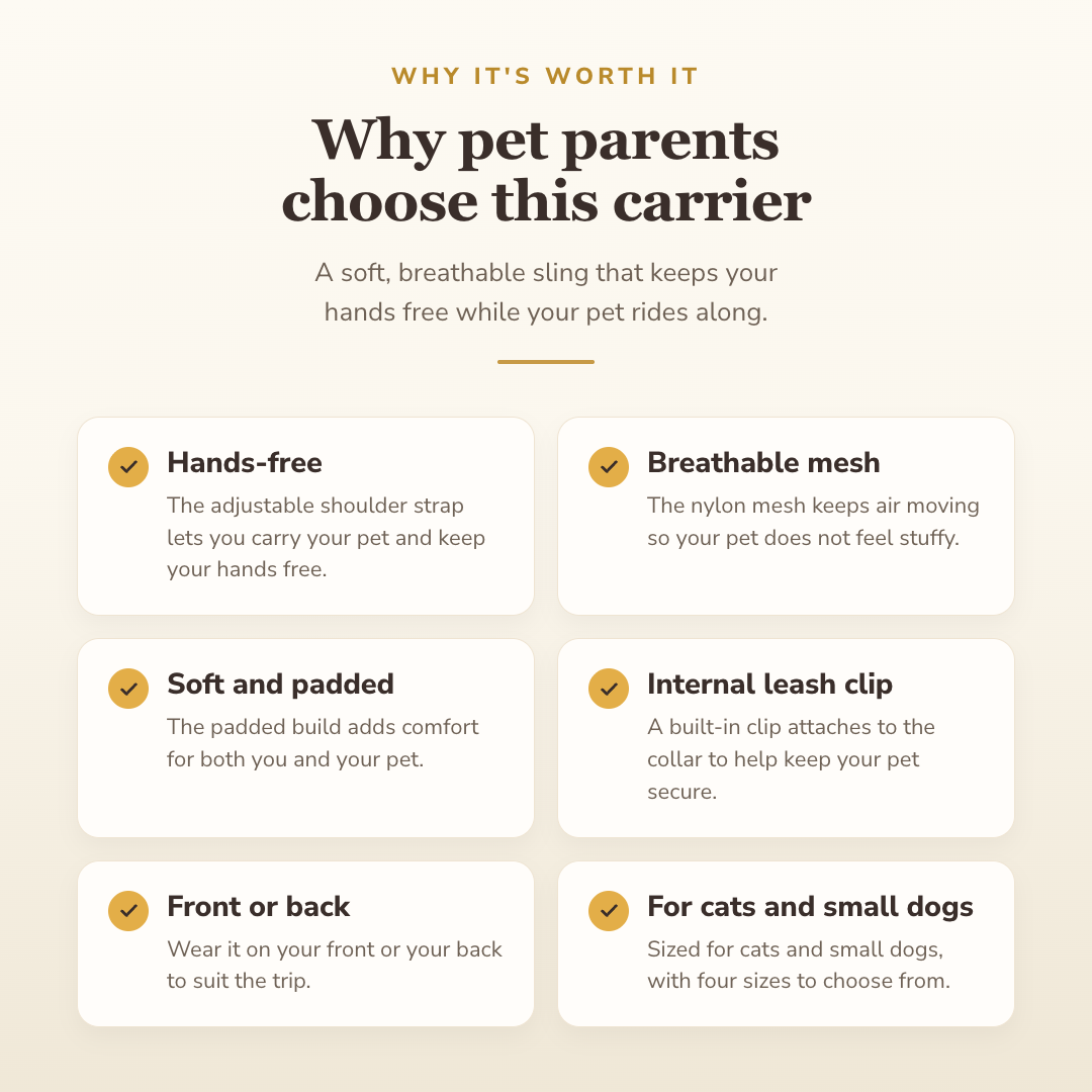 Why buyers choose this — benefits