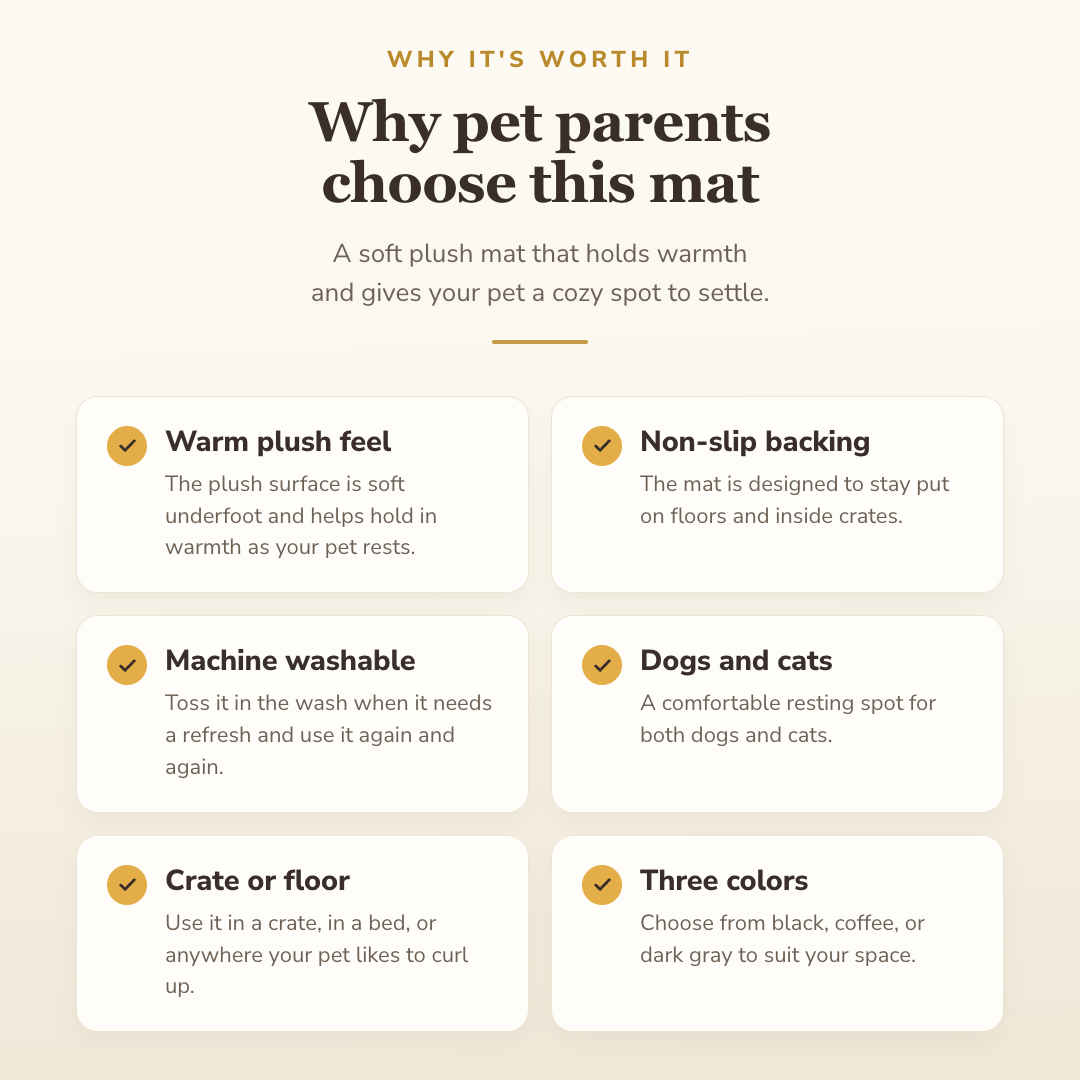 Why buyers choose this — benefits