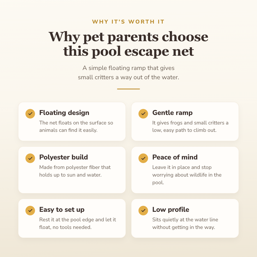 Why buyers choose this — benefits
