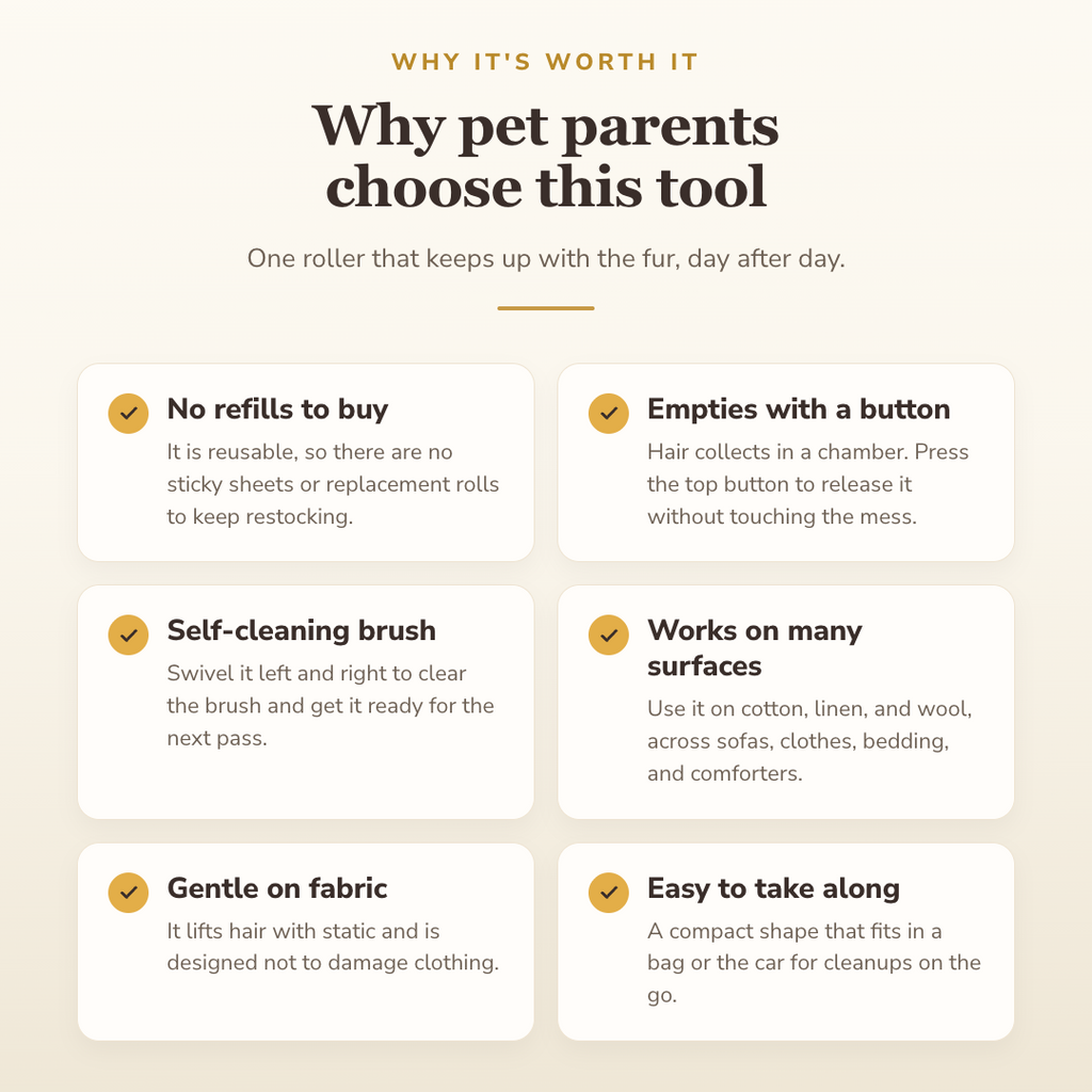 Why buyers choose this — benefits