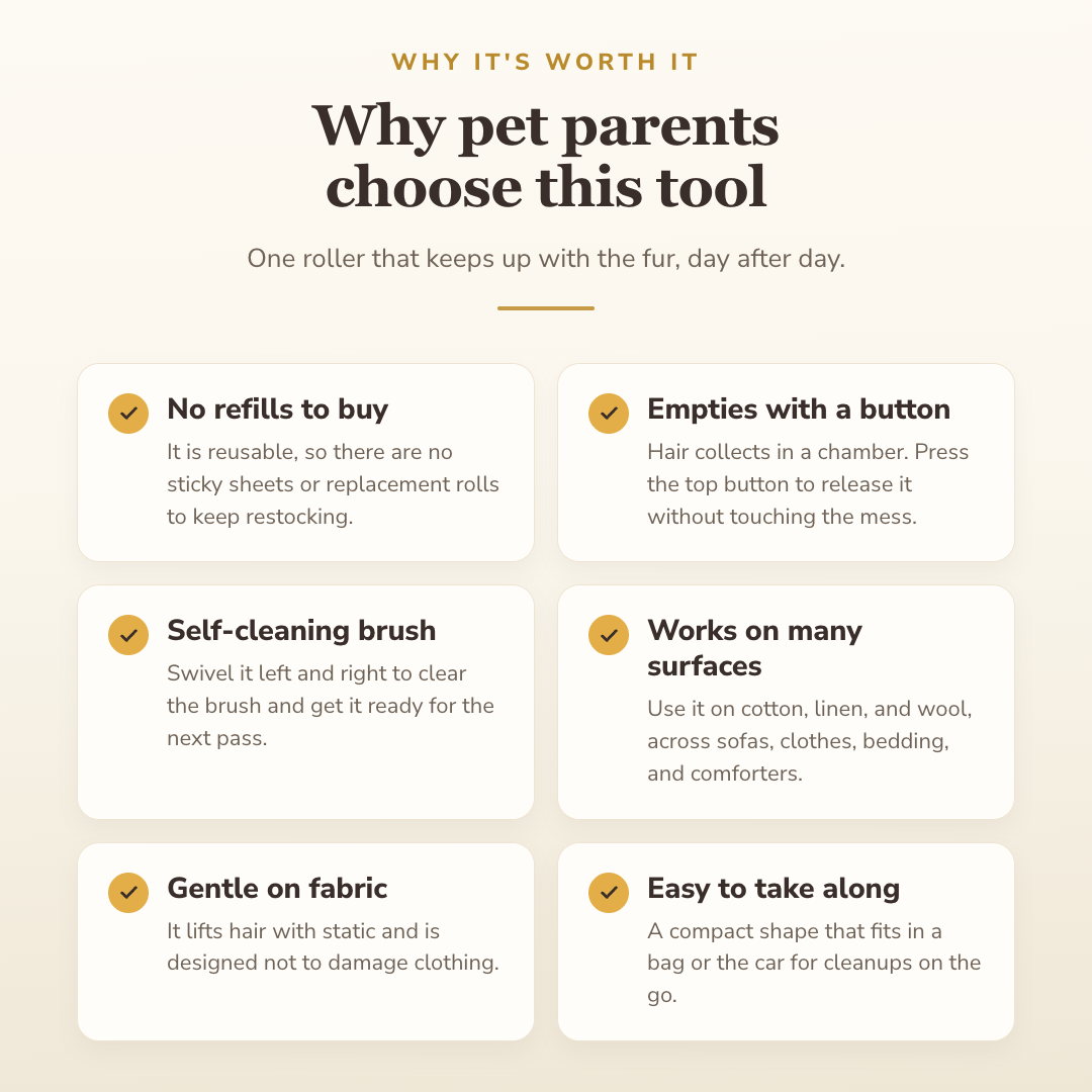 Why buyers choose this — benefits