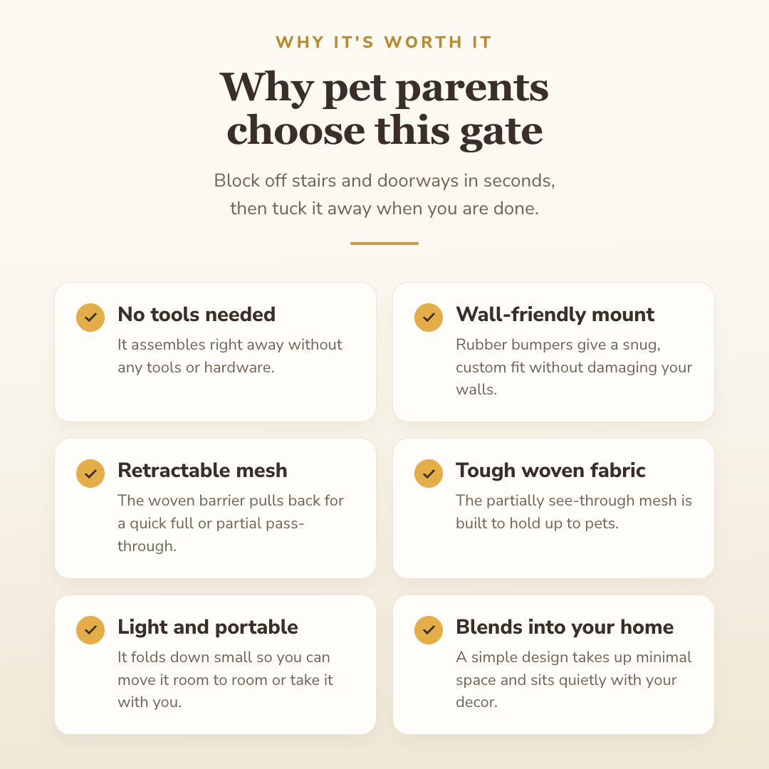 Why buyers choose this — benefits
