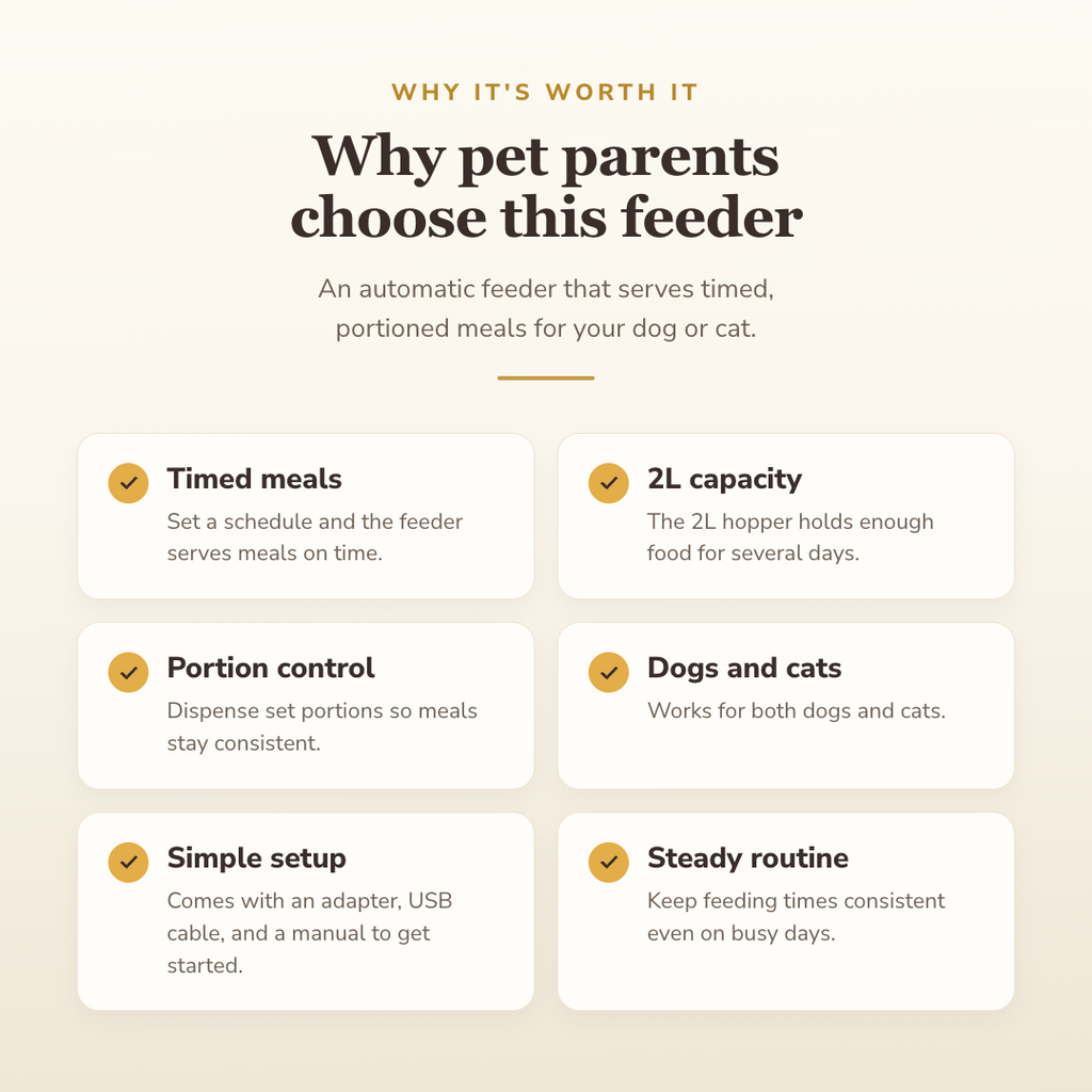 Why buyers choose this — benefits