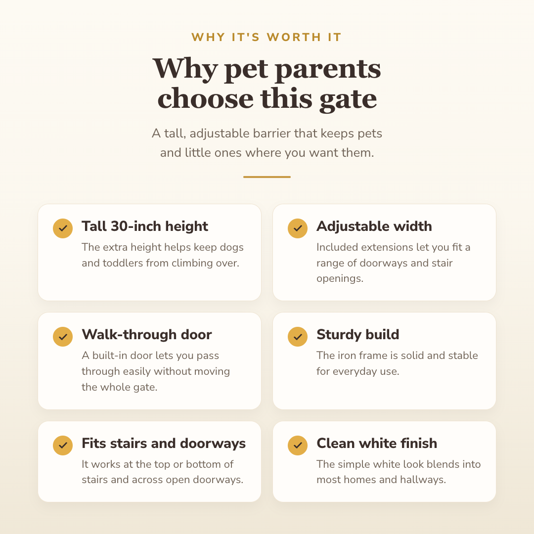 Why buyers choose this — benefits