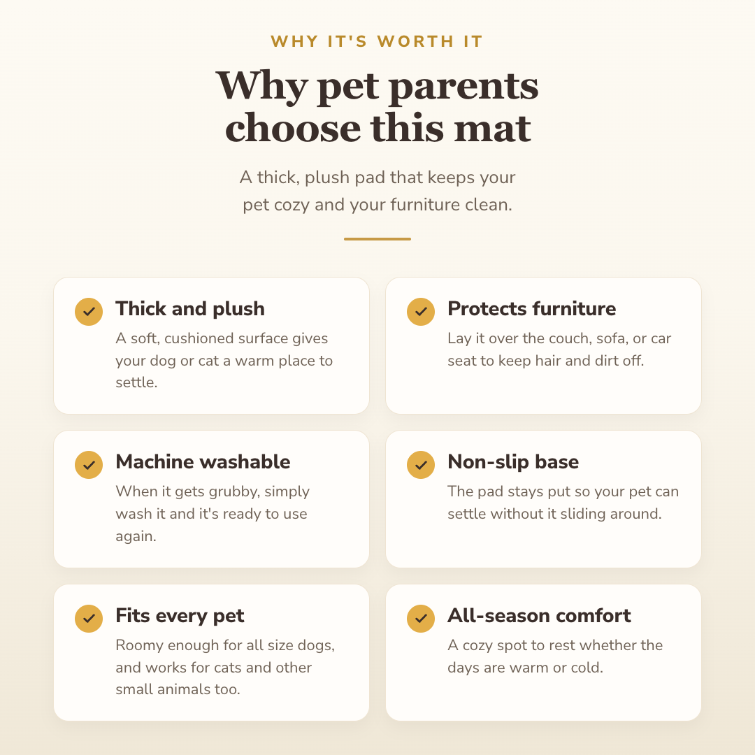 Why buyers choose this — benefits